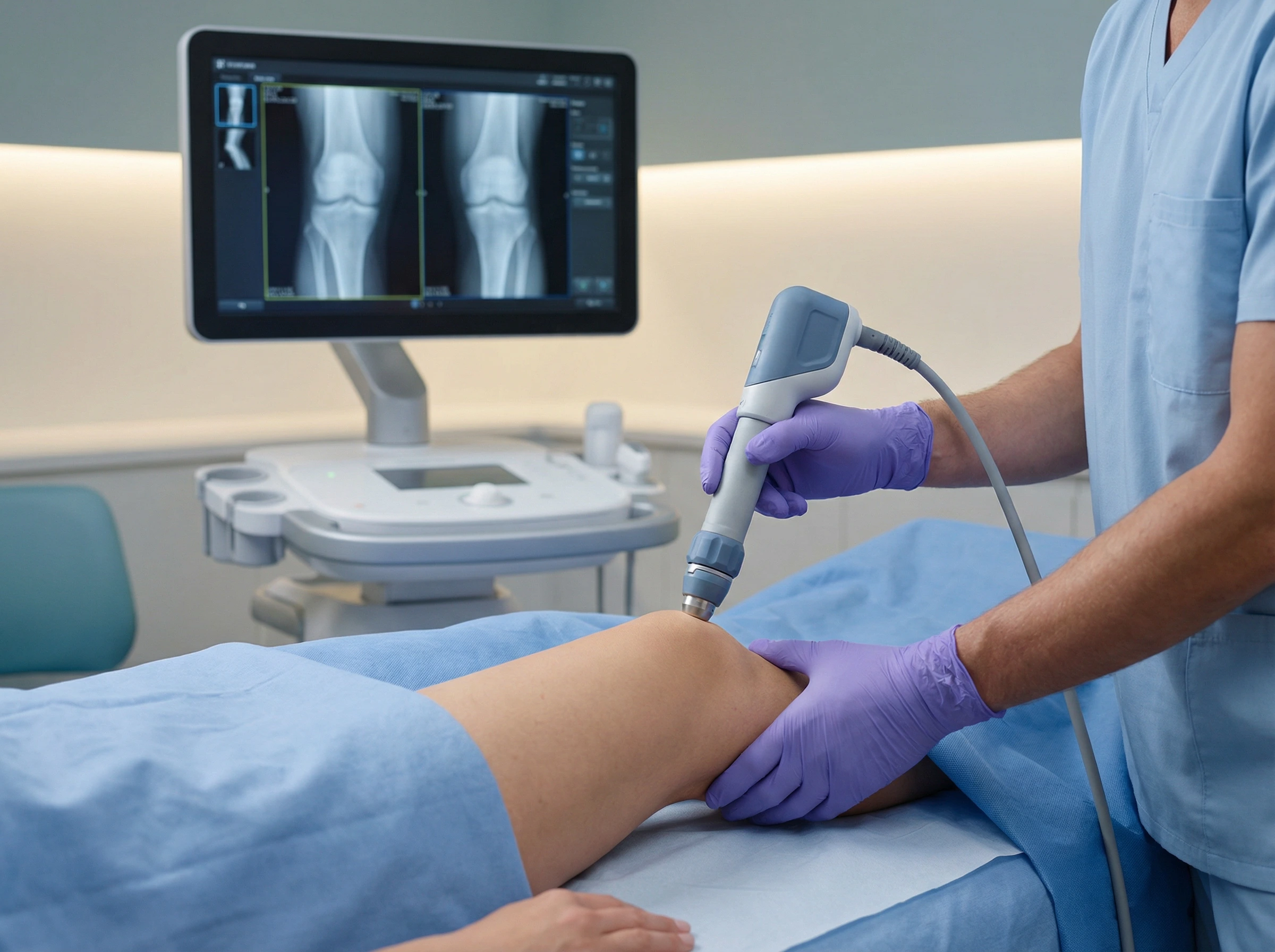 Shockwave therapy treatment